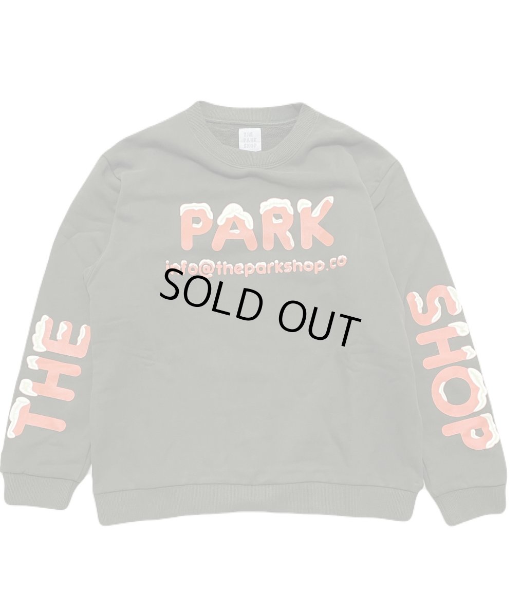 画像1: 【SALE30%OFF】THE PARK SHOP ザ・パークショップ 3D SNOW CREW (1)