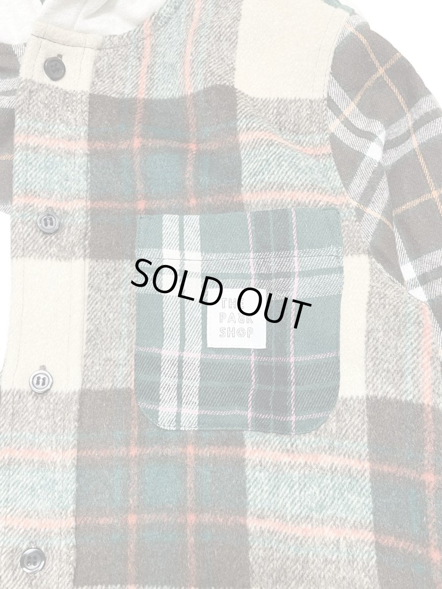 画像3: 【SALE30%OFF】THE PARK SHOP ザ・パークショップ CRAZY CHECK SHIRTS (3)