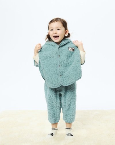 画像2: THE NORTH FACE カドルフリースポンチョ（ベビー）80cm-90cm