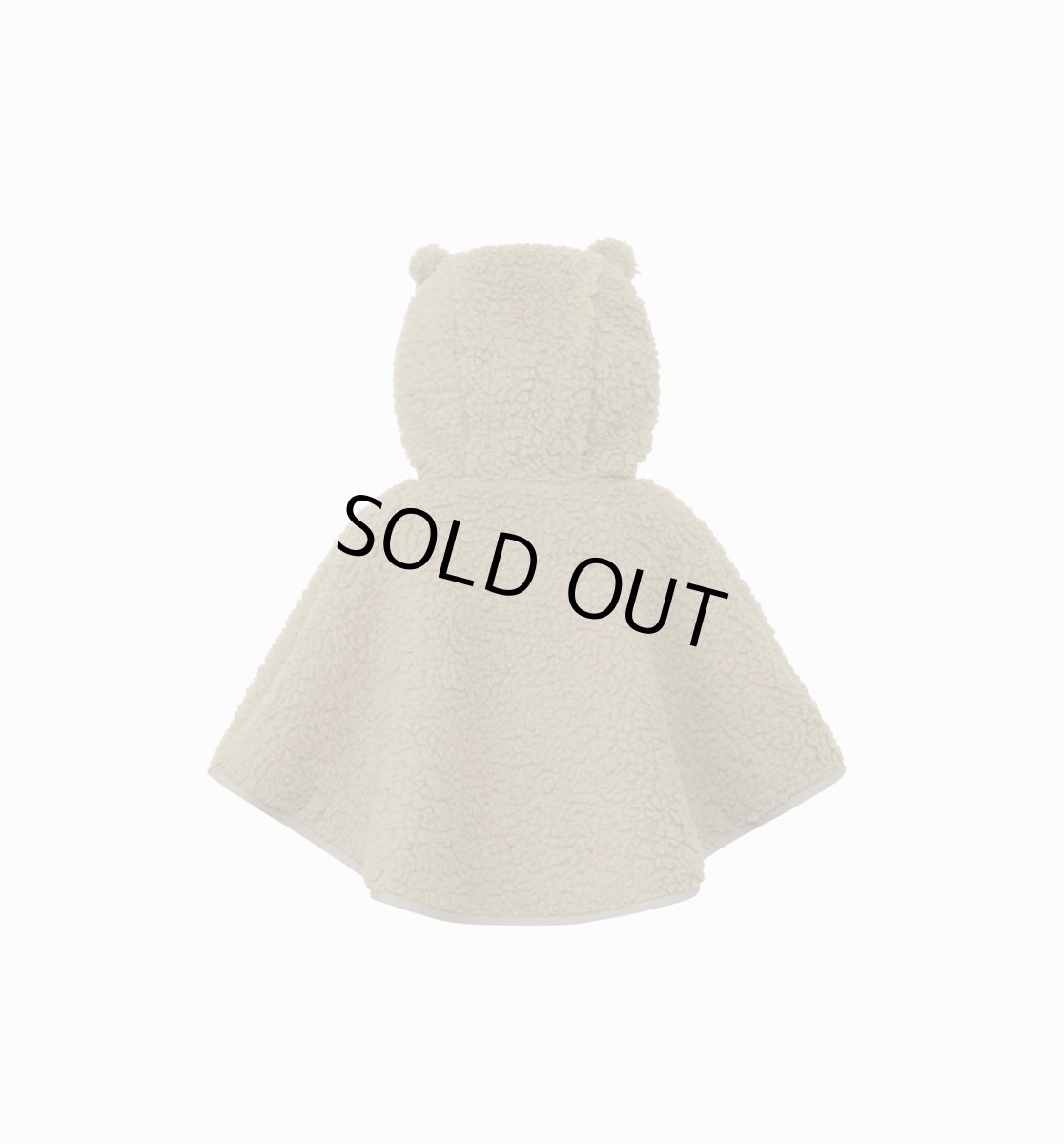 画像4: 【SALE20%OFF】THE NORTH FACE カドルフリースポンチョ（ベビー）80cm-90cm (4)