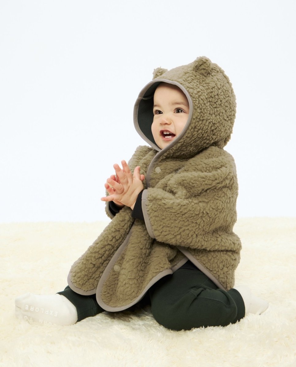 画像3: THE NORTH FACE カドルフリースポンチョ（ベビー）80cm-90cm (3)