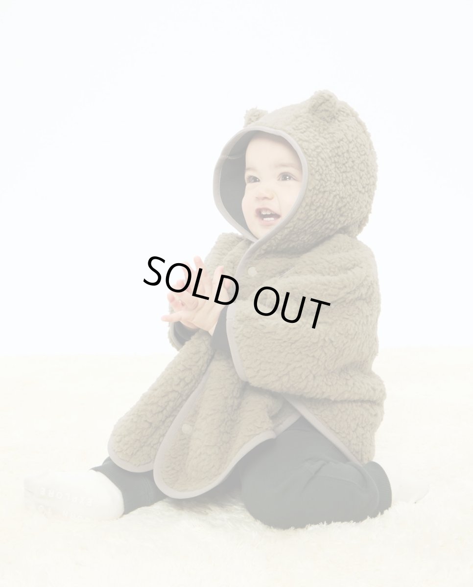 画像3: 【SALE20%OFF】THE NORTH FACE カドルフリースポンチョ（ベビー）80cm-90cm (3)