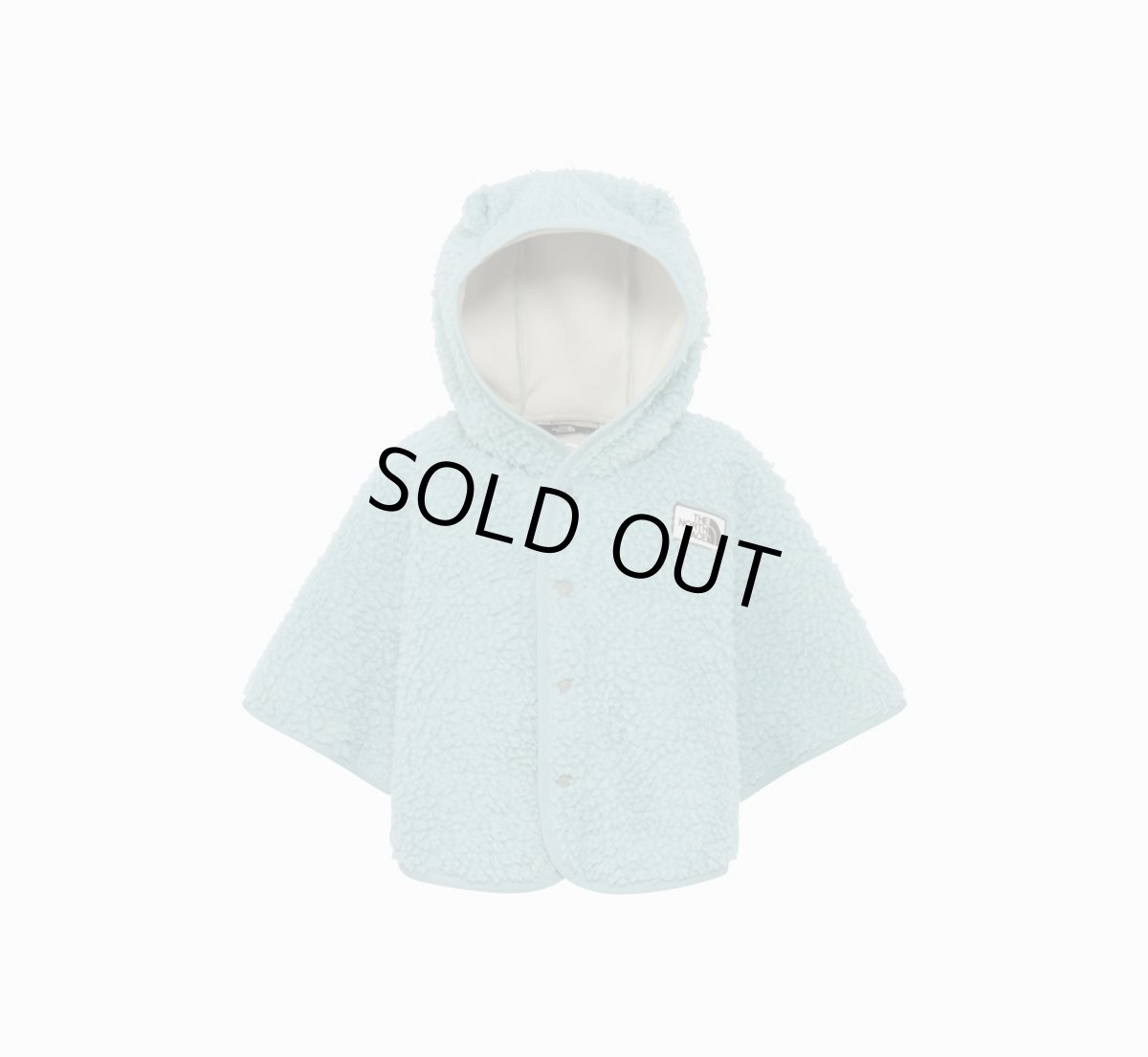 画像1: THE NORTH FACE カドルフリースポンチョ（ベビー）80cm-90cm (1)