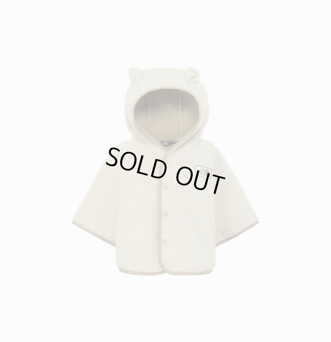 画像1: 【SALE20%OFF】THE NORTH FACE カドルフリースポンチョ（ベビー）80cm-90cm (1)