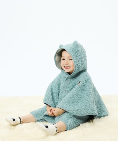画像1: THE NORTH FACE カドルフリースポンチョ（ベビー）80cm-90cm