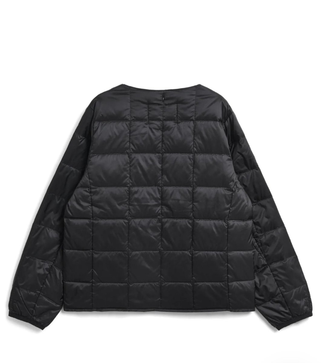 画像3: TAION タイオン KIDS キッズ ベーシック クルーネックボタン インナーダウンジャケット (3)