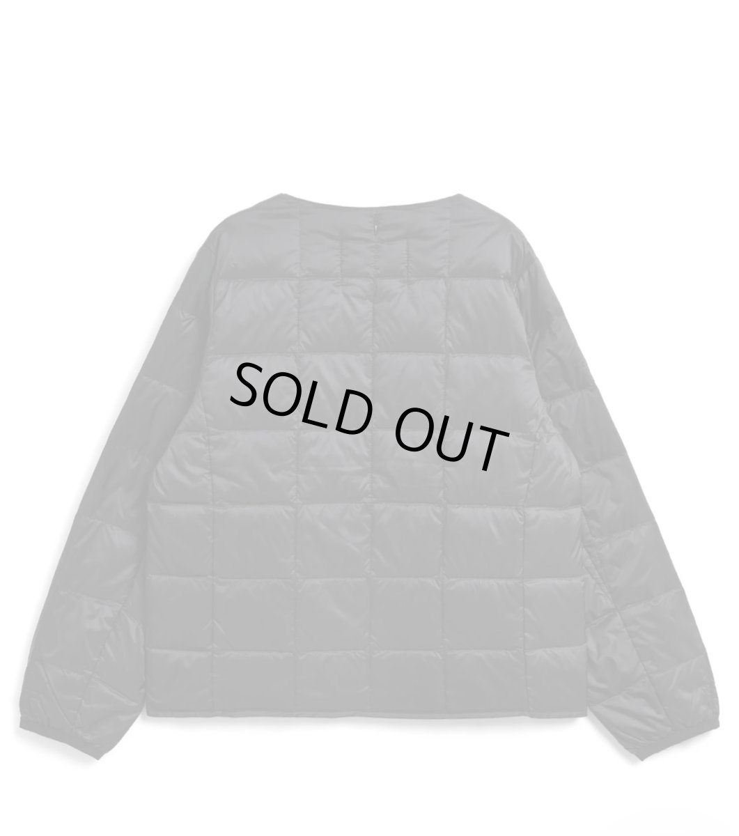 画像3: 【SALE30%OFF】TAION タイオン KIDS キッズ ベーシック クルーネックボタン インナーダウンジャケット (3)