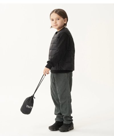 画像1: TAION タイオン KIDS キッズ ベーシック クルーネック インナーダウンベスト