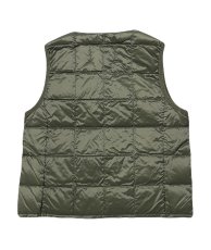 画像2: TAION タイオン KIDS キッズ ベーシック クルーネック インナーダウンベスト (2)