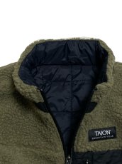画像10: TAION タイオン KIDS キッズ マウンテン リバーシブル ダウン×ボア ジャケット (10)