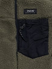 画像11: TAION タイオン KIDS キッズ マウンテン リバーシブル ダウン×ボア ジャケット (11)