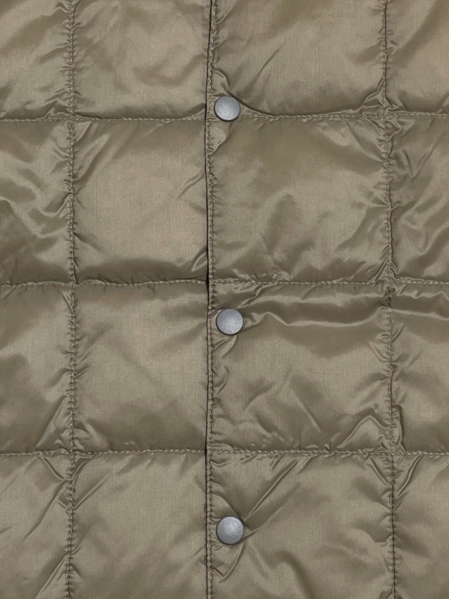 画像6: TAION タイオン KIDS キッズ ベーシック クルーネックボタン インナーダウンジャケット (6)