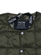 画像5: TAION タイオン KIDS キッズ ベーシック クルーネックボタン インナーダウンジャケット (5)