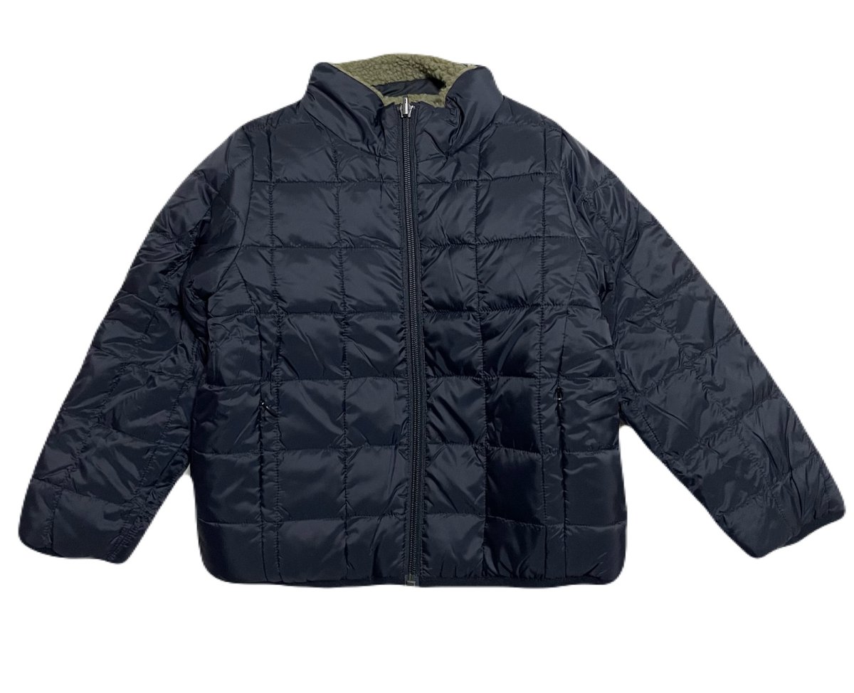 画像2: TAION タイオン KIDS キッズ マウンテン リバーシブル ダウン×ボア ジャケット (2)