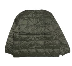 画像3: TAION タイオン KIDS キッズ ベーシック クルーネックボタン インナーダウンジャケット (3)