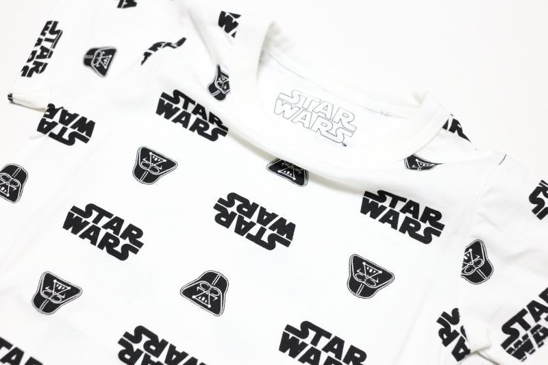 Stompstamp ストンプスタンプ Disney ディズニー 総柄スターウォーズtee マルチ 100 130cm 子供服セレクトショップ Rooms神戸
