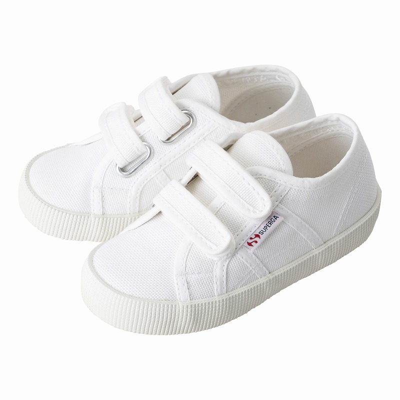 スペルガ スニーカー キッズ ジュニア 子供靴 Superga 2750 Cotbumpstrapj White 15 5 21 5cm 子供服 セレクトショップ Rooms神戸
