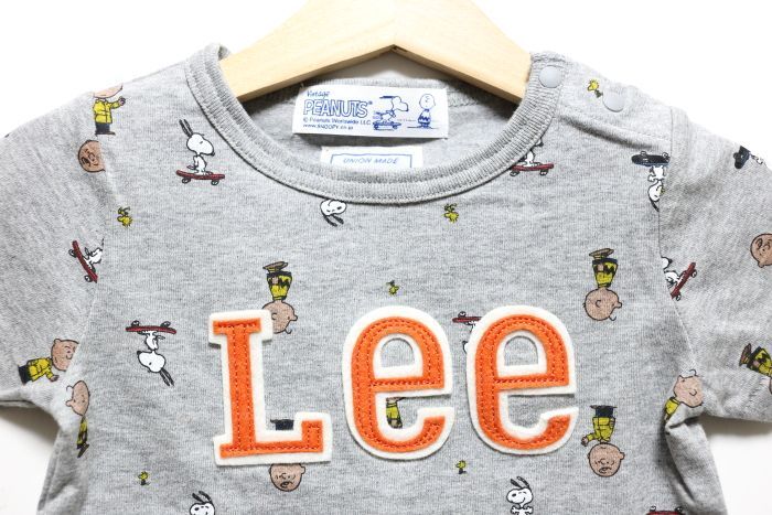 Lee スヌーピー　コラボ　Tシャツ　90cm　キッズ　ベビー