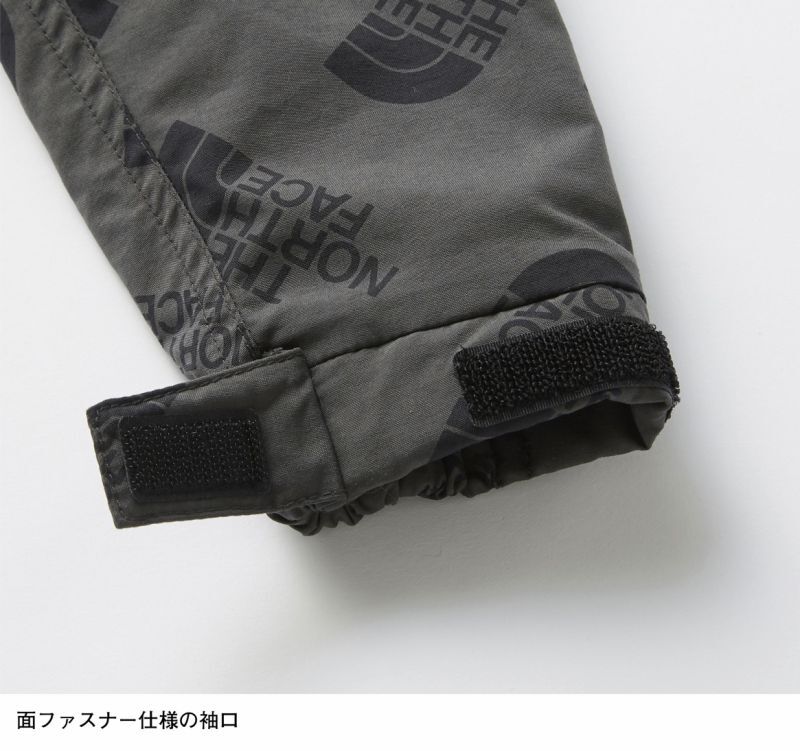 THE NORTH FACE Novelty Compact Nomad Jacket (ノベルティーコンパクトノマドジャケット)  【TC/トスロゴチャコール】【100-150cm】 | 子供服セレクトショップ Rooms神戸