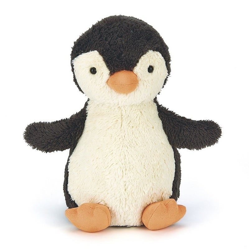 画像1: ジェリーキャット ぬいぐるみ ペンギン JELLYCAT Peanut Penguin Mサイズ 出産祝い 誕生日 お祝い プレゼント 贈り物 赤ちゃん ベビー キッズ かわいい 高級 ブランド (1)
