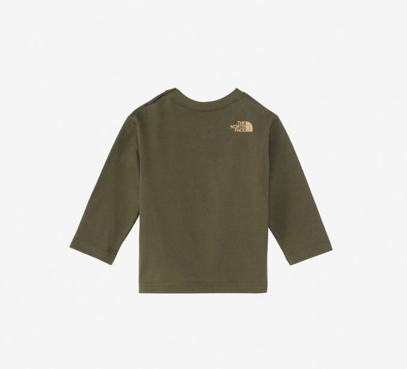 ノースフェイス ベビー tシャツ THE NORTH FACE ロングスリーブシレ ...