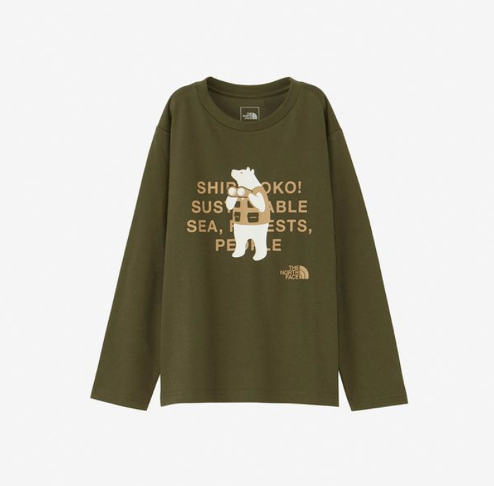 ノースフェイス キッズ tシャツ THE NORTH FACE ロングスリーブシレ ...