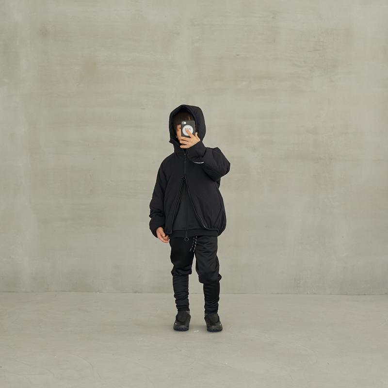 MOUN TEN. air mitten blouson コート/ black